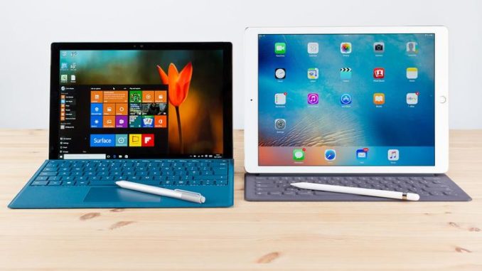 iPad Pro vs Surface Pro, la battle